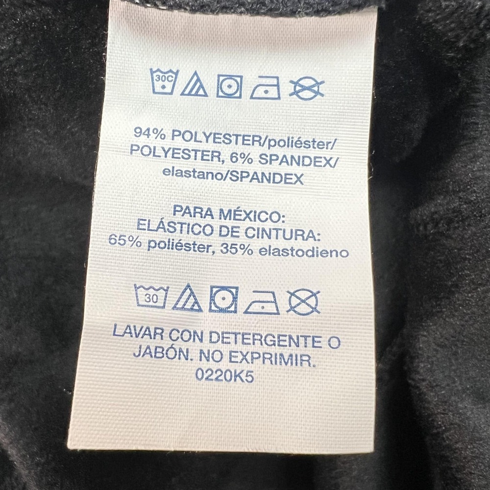 Polo Ralph Lauren Pajama Pants Mens 4XL Black Velour Sleepwear Drawstring - Picture 5 of 6